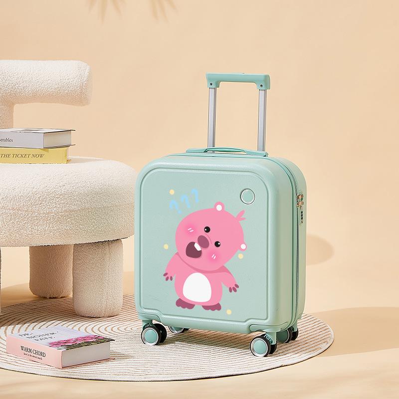 Студенческий бесшумный универсальный чехол для посадки на руль с паролем 18 дюймов 20 дюймов мультяшный детский забавный чехол для рулевой тяги повседневный дорожный чехол