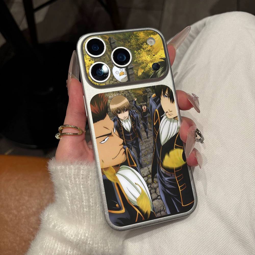 Смешная Аниме GINTAMA Защитная задняя наклейка-пленка Для IPhone 17 Pro 17 Pro Max