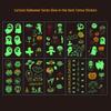 Waterproof Halloween Horror Scar & Face Tattoo Stickers