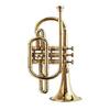 Музыкальный корнет Bb Brass с бесплатным жестким футляром и мундштуком, бесплатная доставка
