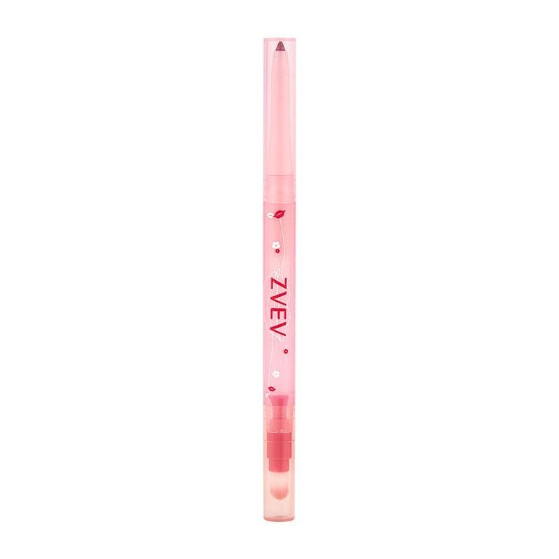 Карандаш для губ Mist Lip Liner с двойной головкой и кисточкой для губ Natural Silky Smooth Водостойкая помада Двойного назначения Перманентный макияж Ежедневный женский модный макияж
