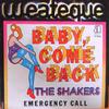 7-дюймовая пластинка SHAKERS  Baby Come Back W13058 Asylum Records 1976 Италия Регги Ска  Даб Б/У