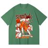 230 Gsm 100% Cotton Slam Dunk V3 Kaeda Print Unisex Heavy Cotton T Shirt