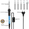 19 In 1 Electric Soldering Iron 60W European Regulations Adjustable Temperature Switch Soldering Iron and Tin Multimeter