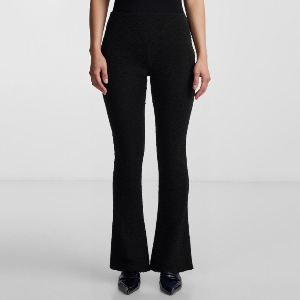 Женские модные однотонные повседневные брюки с низкой талией, универсальные расклешенные брюки, облегающие брюки для йоги