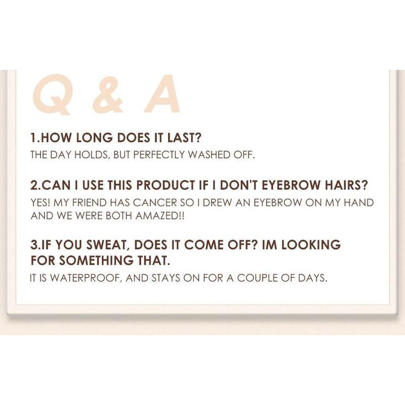 FOCALLURE - Подкрашивающий маркер для бровей - 3 цвета