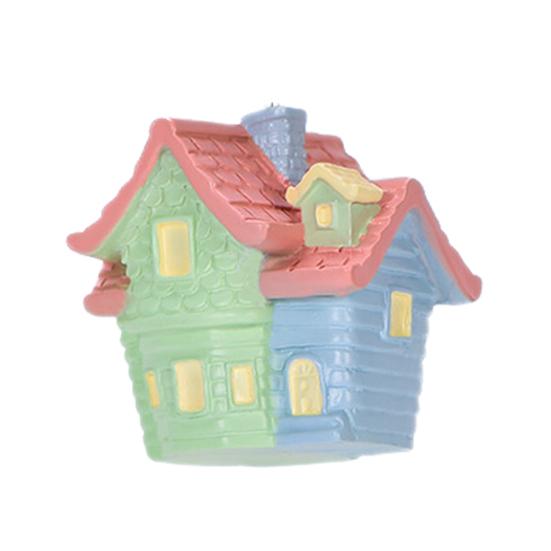 Мини-воздушный летающий дом, многоэтажное здание, пейзаж, украшения для дома, декор