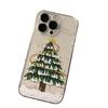 Crystal Clear Drop-Proof Christmas Tree iPhone Case for 13/14/15Pro/16ProMax/17 Models