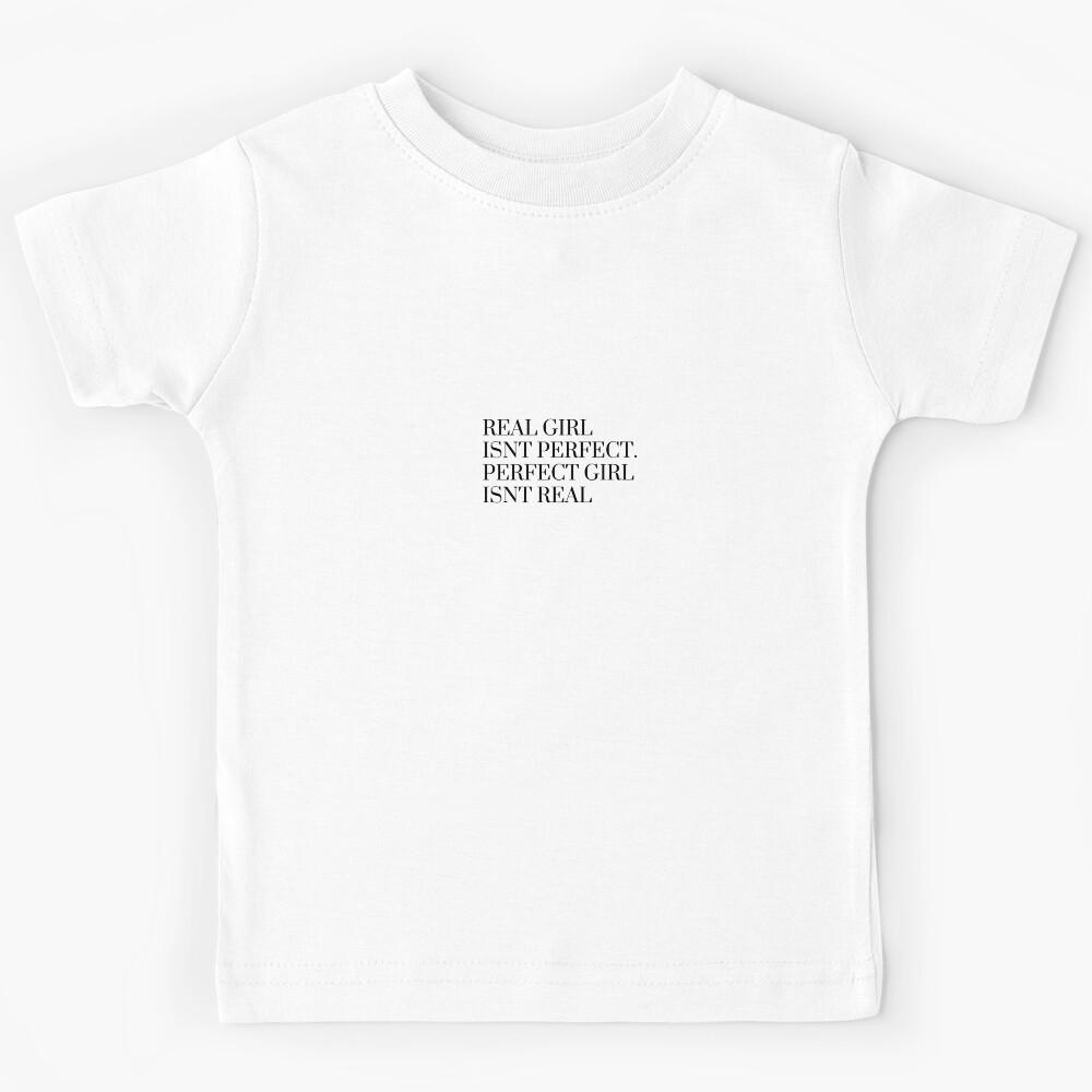 Harry Styles quote perfect girl. Kids T-Shirt