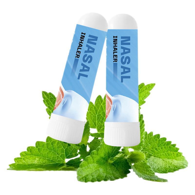 Назальный аспиратор Охлаждающее масло для носа Освежающее эфирное масло мяты Выход Назальный стик для очистки носа