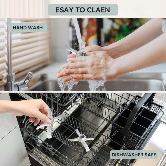 Replacement Paddle Blade for Ninja Creami NC300 Series Ice Cream Makers Stainless Steel Blade BPA-free Ice Cream Paddle Attachment