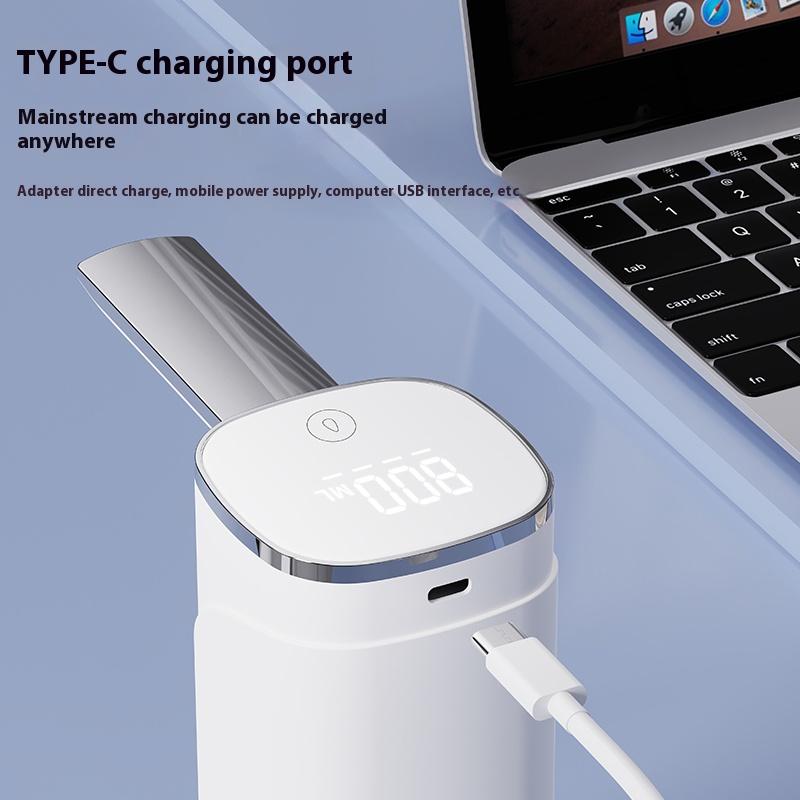 Автоматический водяной насос для бутилированной воды, USB-аккумуляторный насос для бутилированной воды, портативный водяной насос, складной интеллектуальный дозирующий насос