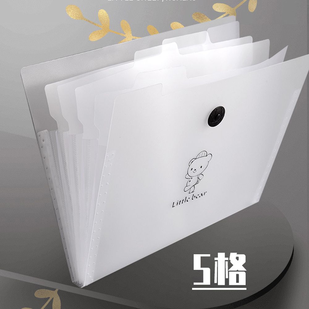 Stationery Storage Pocket File Storage Bag Ticket Holder A4 File Folder Organ Bag Document Bag