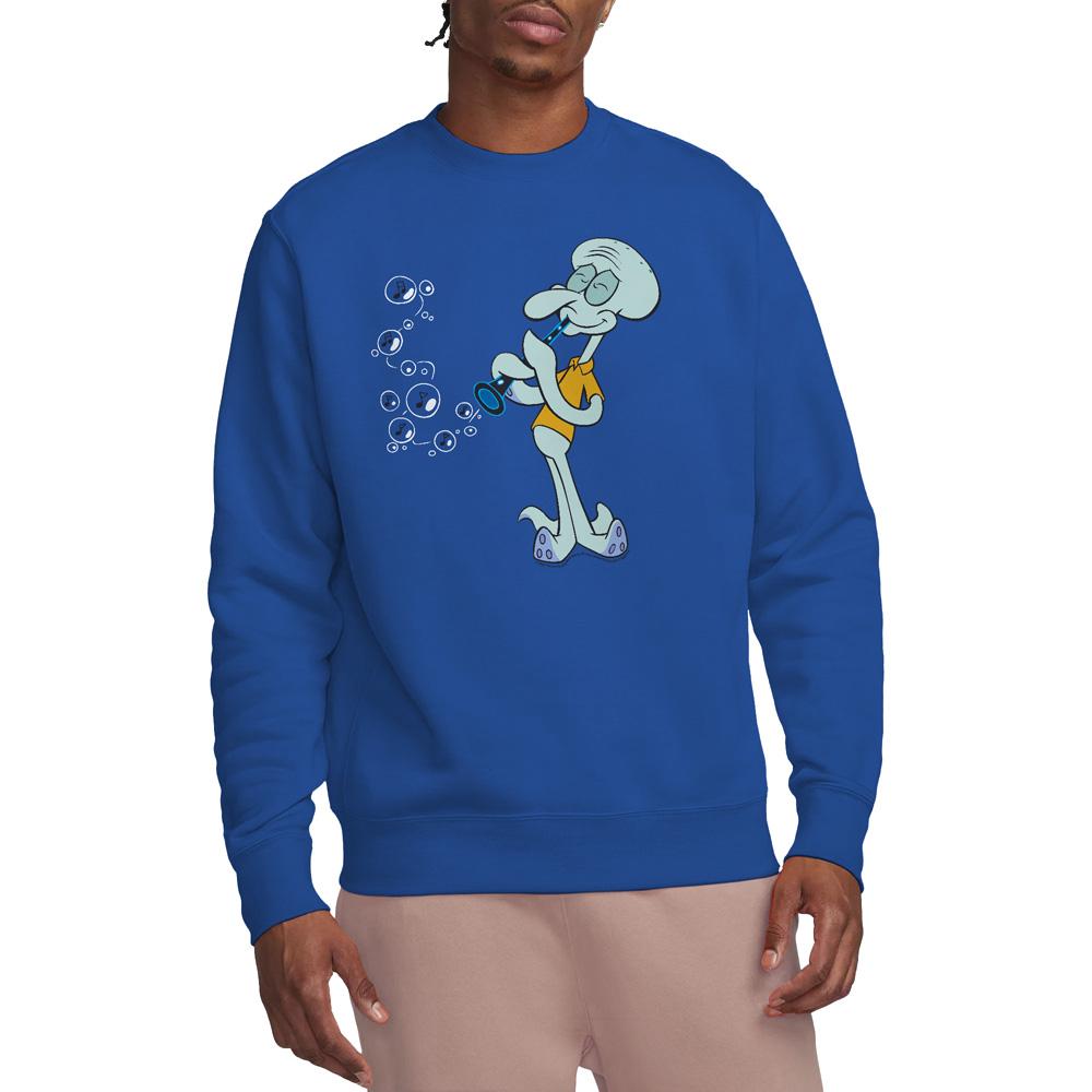 SpongeBob SquarePants Unisex Adult SquidwardÂ´s Clarinet Sweatshirt