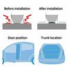 10Pcs Car Door Shockproof Pad Silent Gasket Shock-absorbing Stickers Car Trunk Sound Insulation Pad Thickening Cushion Stickers
