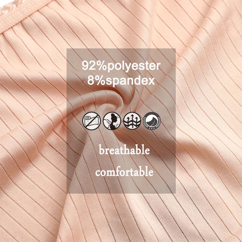 6PCS/Set Women Seamless Panties High Waist Lingerie Underpant Ladies 7 Solid Colors M-XXL Woman Sexy Briefs Underwear