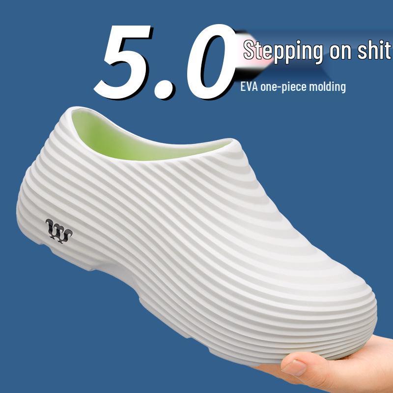 Мужская рабочая обувь шеф-повара и официанта с противоскользящей подошвой для сферы гостеприимства и ресторанов