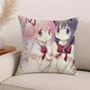 Аниме p-Puella Magi Madoka m-Magica Наволочка Офисные подушки Подходит для дивана, автомобиля, спальни, декоративная наволочка
