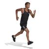Adidas Own the Run Singlet LOO55 Men's Running Tank Top, Black (HM8437), Size XS