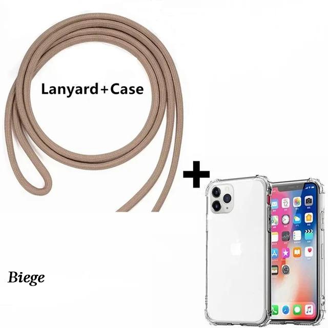 Чехол-шнурок через плечо для Samsung Galaxy A01 A72 A73 A12 A31 A41 A51 A71 A10 A40 A50 A70 A21S Ремешок-шнурок Чехол
