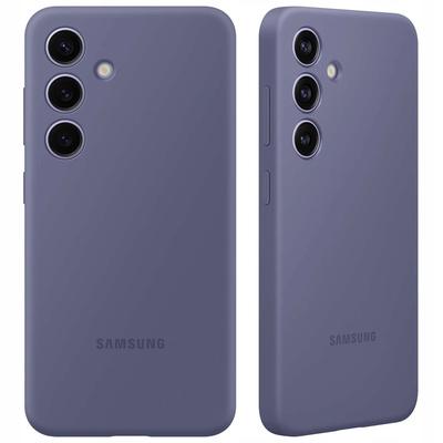 Чехол Samsung Ef-Ps921Tvegww S24 S921 Фиолетовый/Violet Силиконовый Чехол