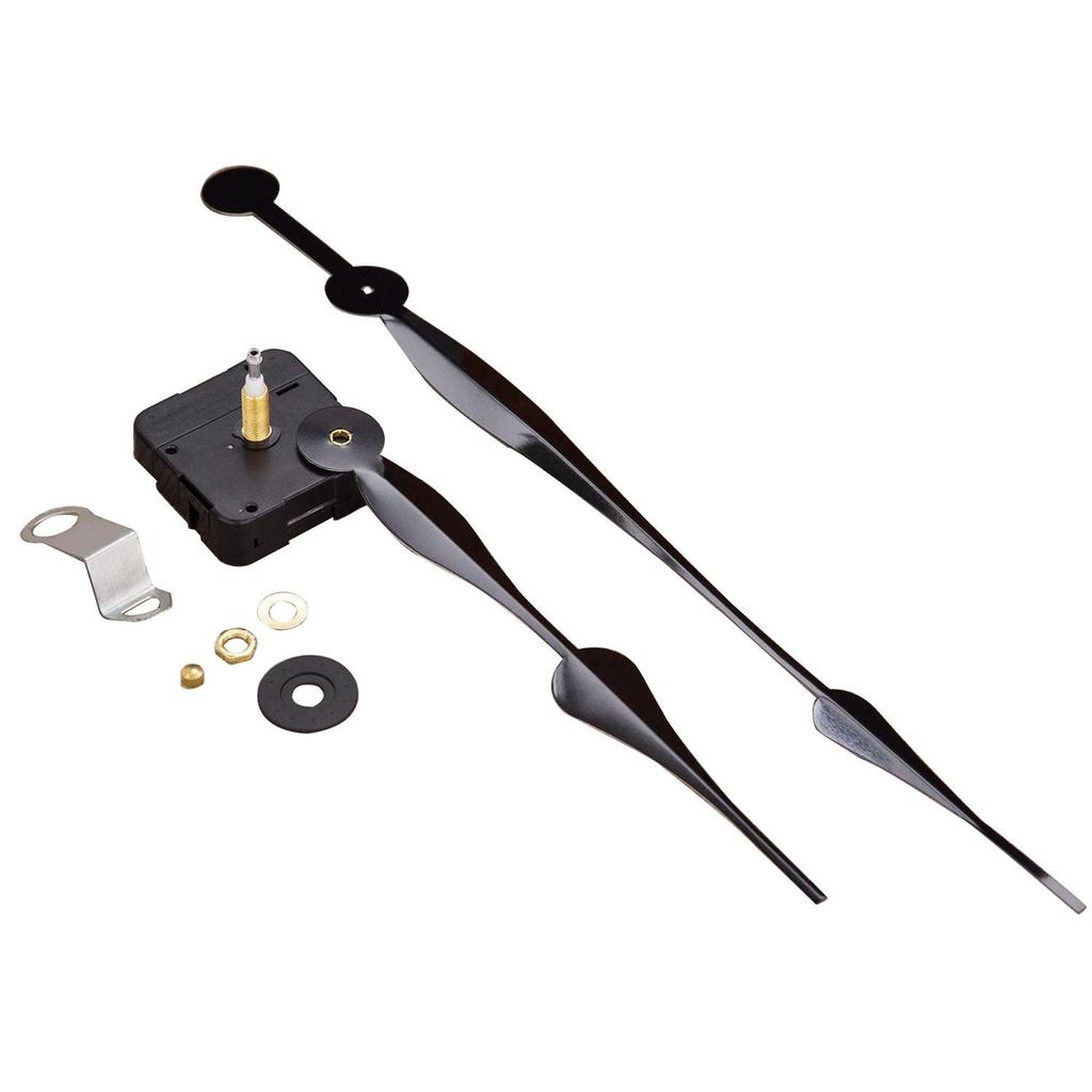 High-Torque Quartz Clock Movement with 12-Inch Metal Clock Hands for DIY Projects