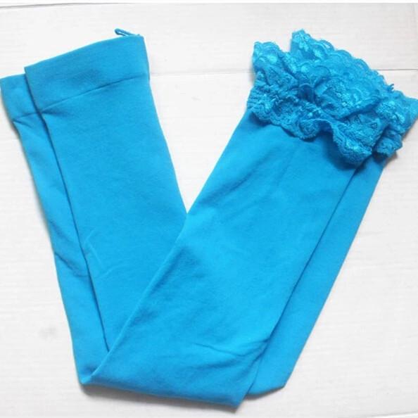 Весенне-летние бархатные кружевные леггинсы ярких цветов для маленьких девочек, детские чулки, длинные штаны до колена, детская одежда
