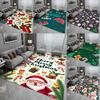 Merry Christmas Gift Carpet Festive Living Room Rug Soft Sofa Mat Cozy Bedroom Floor Decor Holiday Home Christmas Accessories