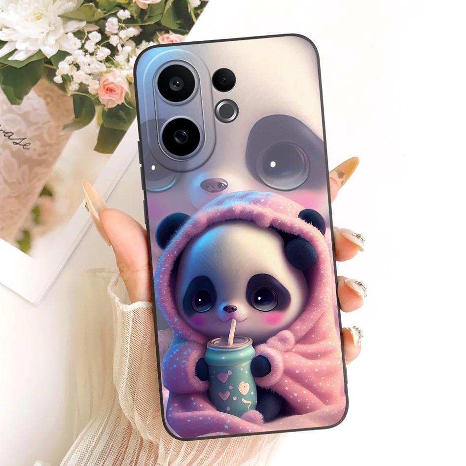 Чехол для Vivo V60 Lite 5G Милый Панда Кролик Мягкий Конфетный Силиконовый Ударопрочный Чехол для Vivo V60 5G Coque V2511 V 60 V60Lite Корпус
