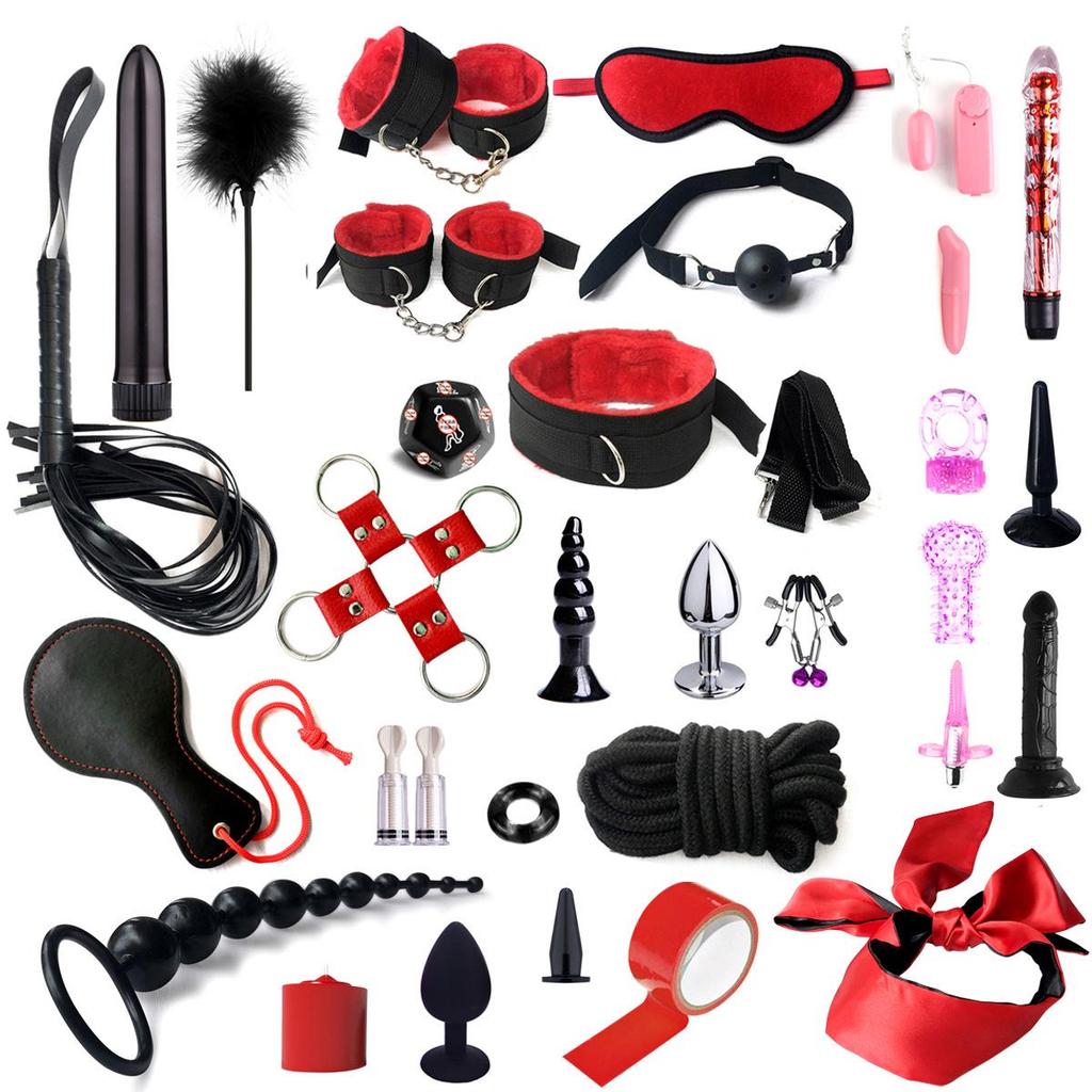 BDSM Accessory Set: Cross-Border Adult Collection with Anal Plug and Sex Toys