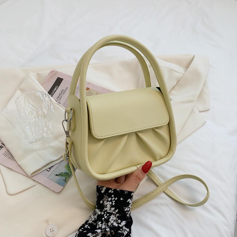 Простая женская сумка через плечо, портативная сумка на плечо, модный дизайн, маленькая квадратная сумка