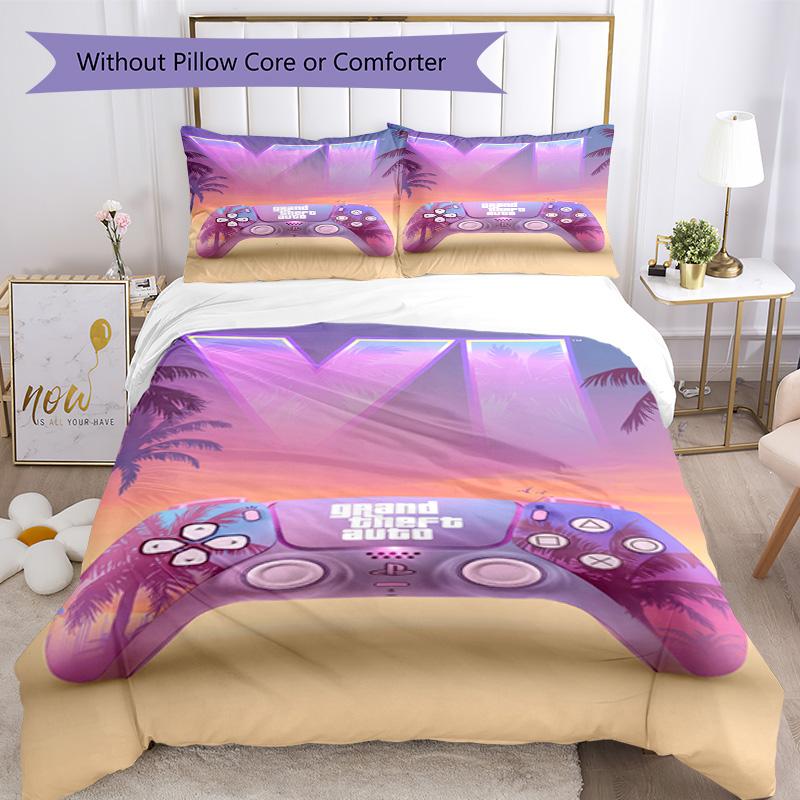 Gta Bed Linen Set Design for Guest Room Lightweight Perfect Gift for Friends Family