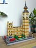 Нетоксичные Знаменитые Big Ben Микро Мини Строительные Блоки Ручная Работа Реплика Игрушки для Отдыха и Развлечений Строительные Кирпичики для Взрослых Декор