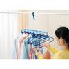 Shimomura Kihan Airy Hanger, 8-Row, Made in Japan, Indoor Drying Clothes Dryer, 30128, Tsubame-Sanjo