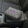 Bow Car Tissue Box Polka Dot Hanging Tissue Dispenser Creative Car Tissue Holder  Car Interior