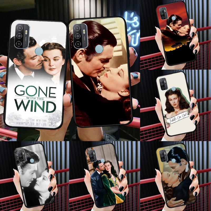Чехол для телефона Oppo A15 A16 A17 A52 A72 A76 A96 A54 A74 A94 A54S A57S A58 A78 A98 A57 A77 'Унесенные ветром'