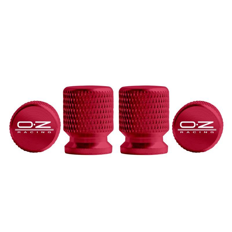 For OZ O.Z Racing Logo Alpha Romeo Fiat abarth JEEP Ford Volvo Car Valve Caps Wheel Tires Air Tyre Stem Protective Cover