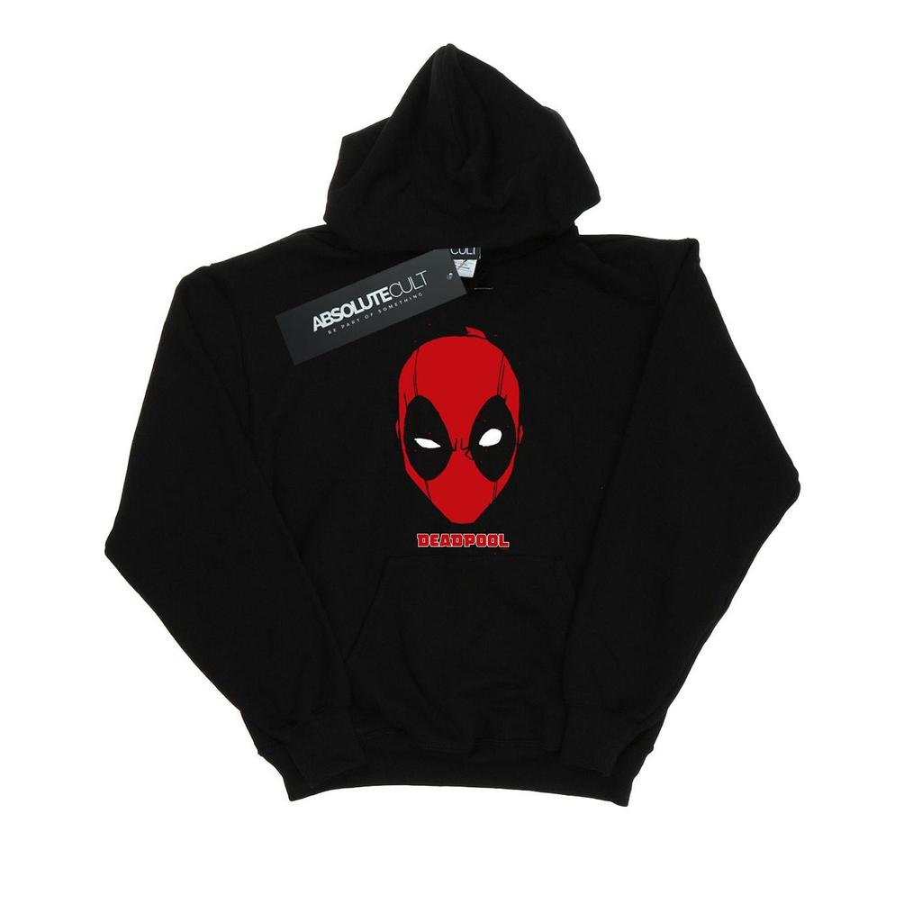 Marvel Женская/женская толстовка с капюшоном с маской Дэдпула