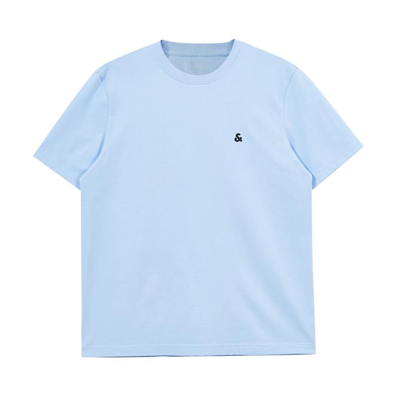 Мужская футболка Jack & Jones с вышитым логотипом и круглым вырезом