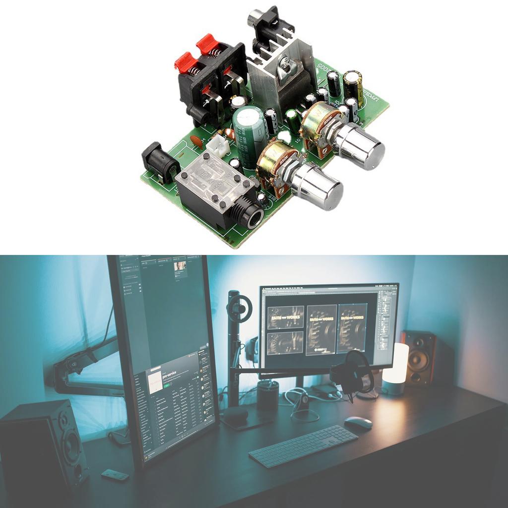 PA-2005 20 Вт x 2 Цифровая двухканальная стерео плата аудиоусилителя AMP DC 12 В Мини музыкальный модуль 2 канала