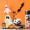 Halloween Party Halloween Wooden Decor Ghost Pumpkin Boo - Ville Tabletop Ornament Spooky Festive Home Decoration Figurine