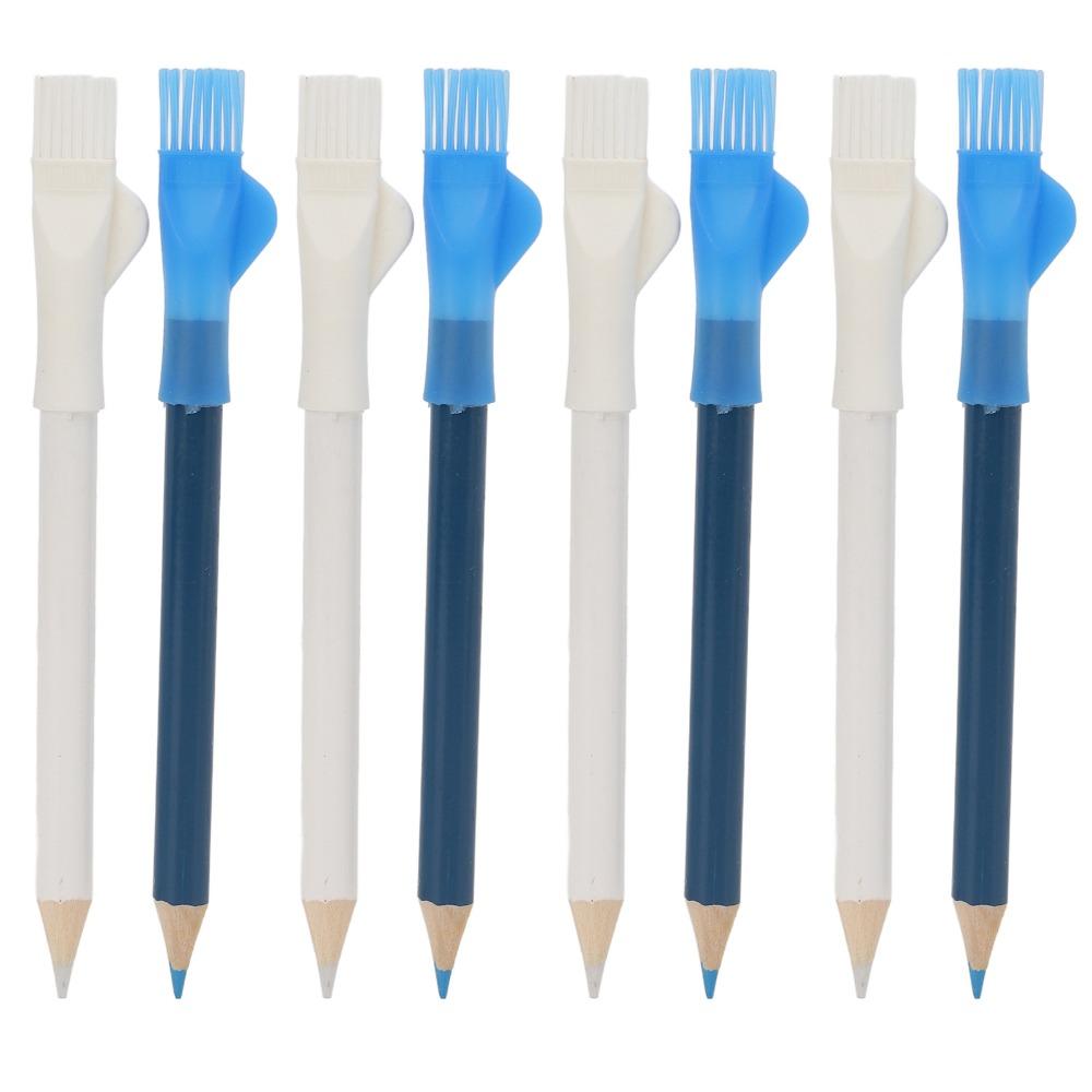 8pcs Wide Application Fabric Pencil Clear Lines Sewing Chalk Premium Tailors Chalk For Quilting