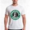 Freakzilla Coffee Tshirt Summer Casual Cotton Tee Oversized Streetwear Tops Vintage Graphic Print Loose Fit Short Sleeve