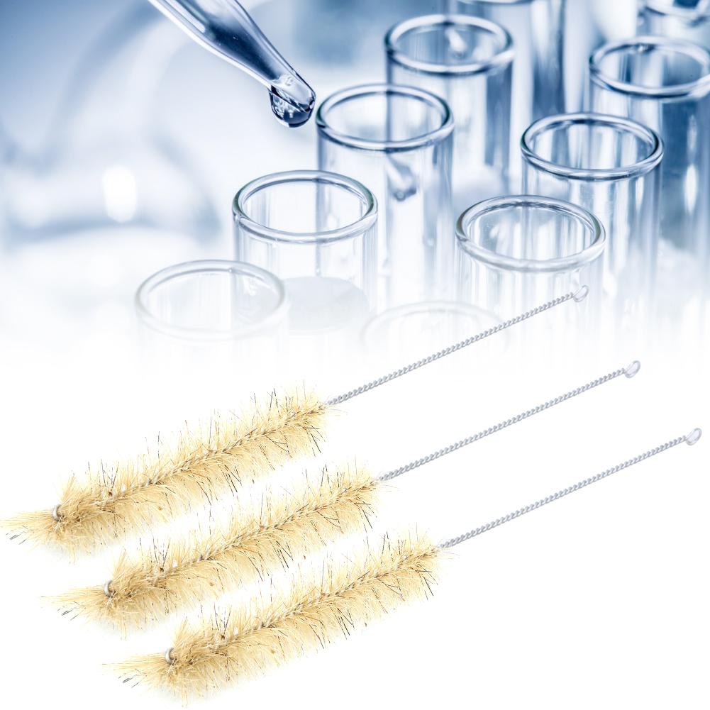 10 шт. Щетки для чистки стеклянных пробирок, щетинные инструменты для чистки бутылок