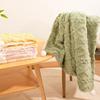 Solid Color Cat Sleeping Mat Thickened Fleece Blanket Comfortable Cat Nest Mat  Winter