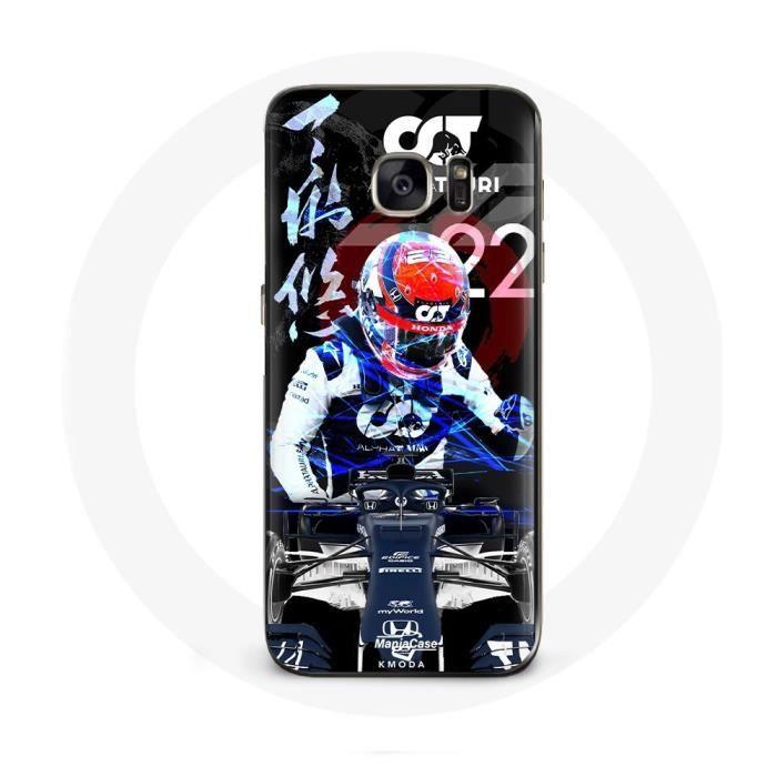 Case for Samsung Galaxy S6 Edge Formula 1 Yuki Tsunoda Japanese F1 Racing Driver