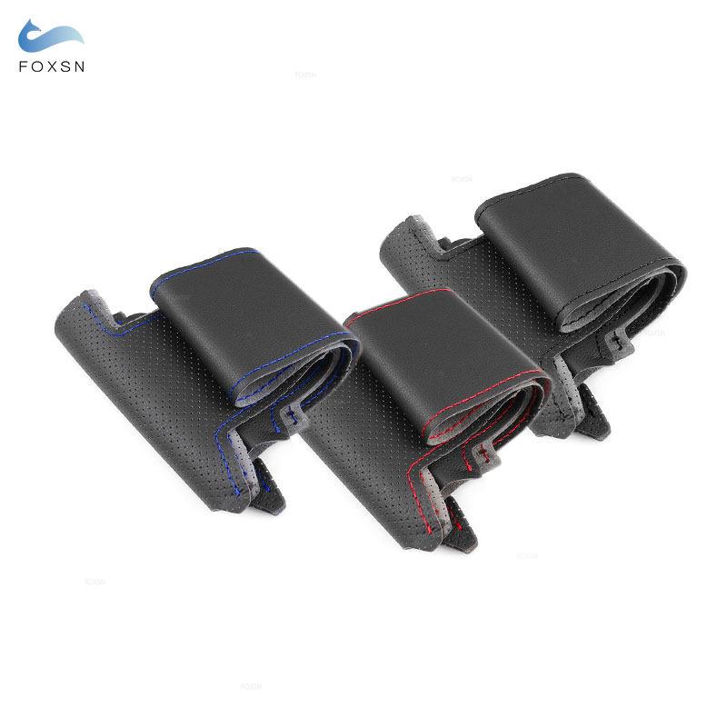 Оплетка на салоне автомобиля, рулевое колесо для Mercedes Benz E Class W212 2009 2010 2011 2012, кожаный чехол из микрофибры, аксессуар для отделки