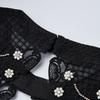 Women Handmade Fake Collar Shawl Decoration Ladies Sweater False Collars Lapel Top Women Apparel Accessories