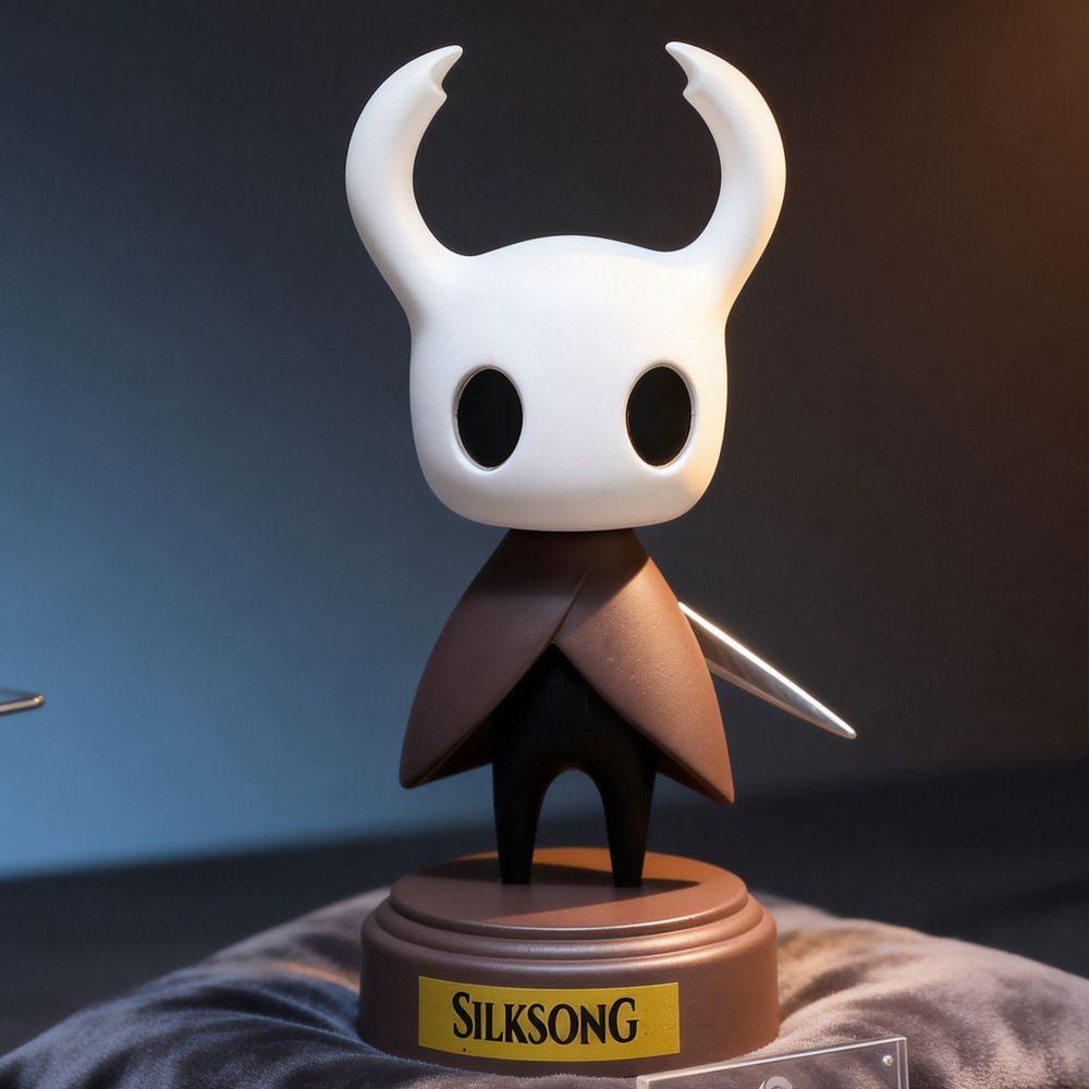 Hollow Knight - 12 см Маленький Рыцарь Аниме Модель Ручной Работы, Игровые Аксессуары, Шасси, Коллекционная Фигурка, Статуя ПВХ Модель