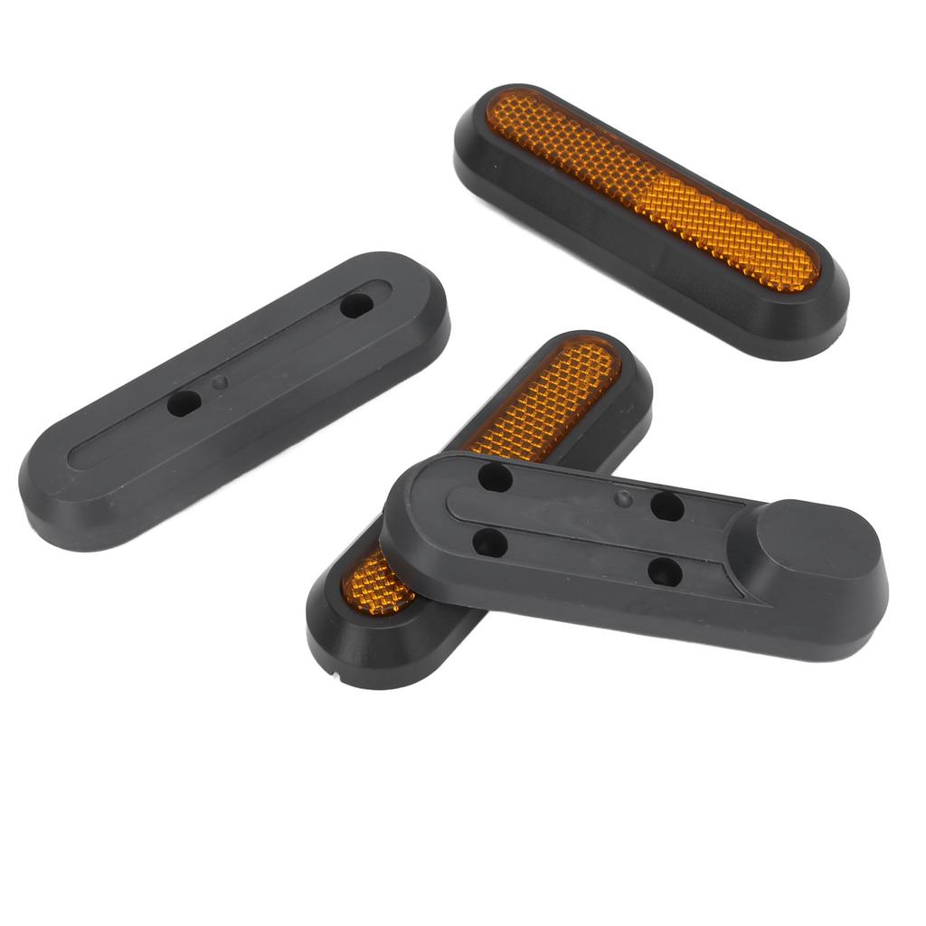 Чехол на задние колеса скутера и наклейки, декоративная светоотражающая полоса, аксессуары для электрического скутера